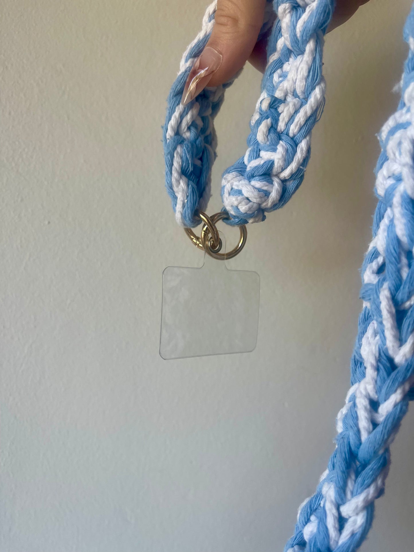 Accessoire bandoulière téléphone crochet