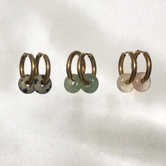 Boucles d’oreilles colorées - PadlockfrColliers-Bijoux