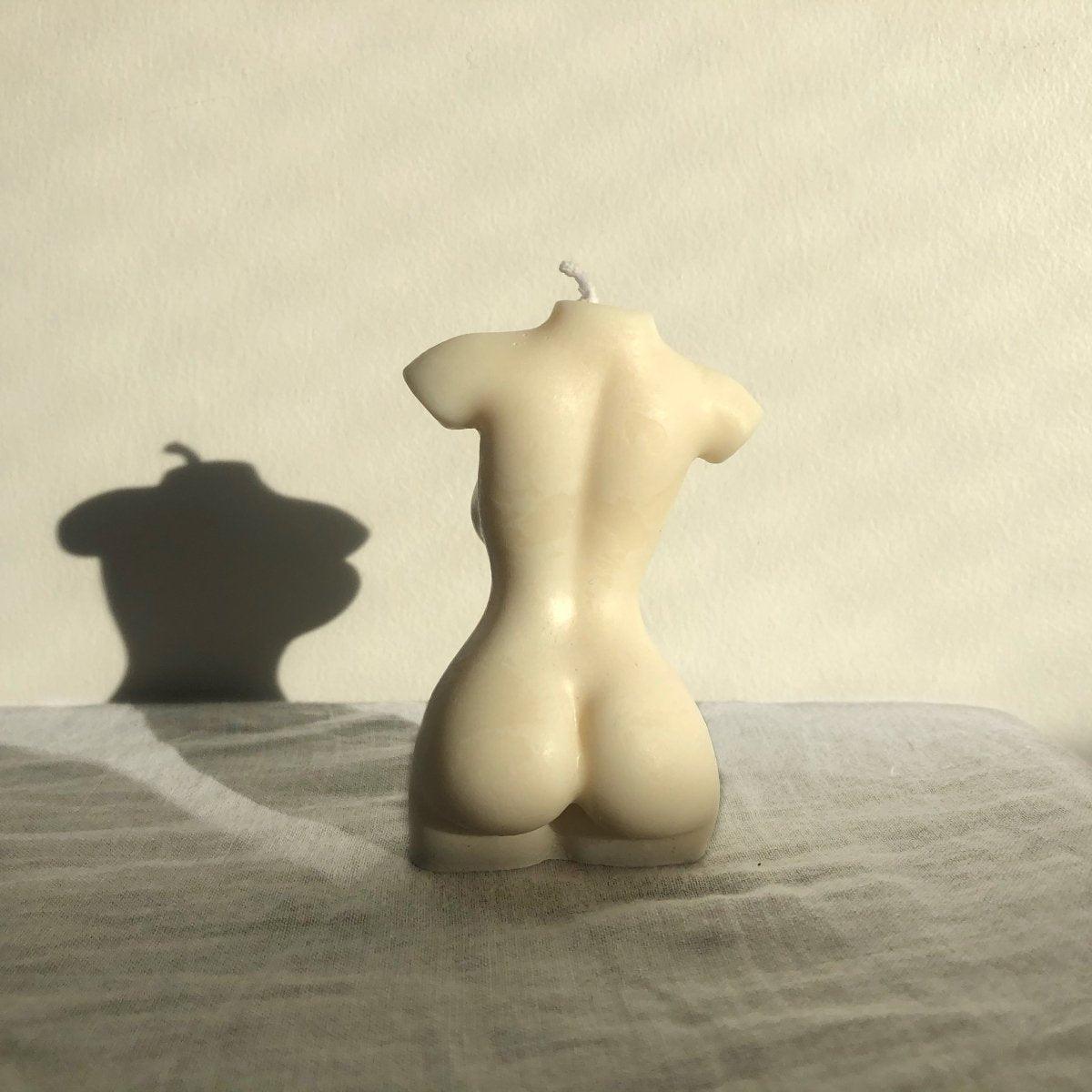 Bougie corps de femme - PadlockfrBougies