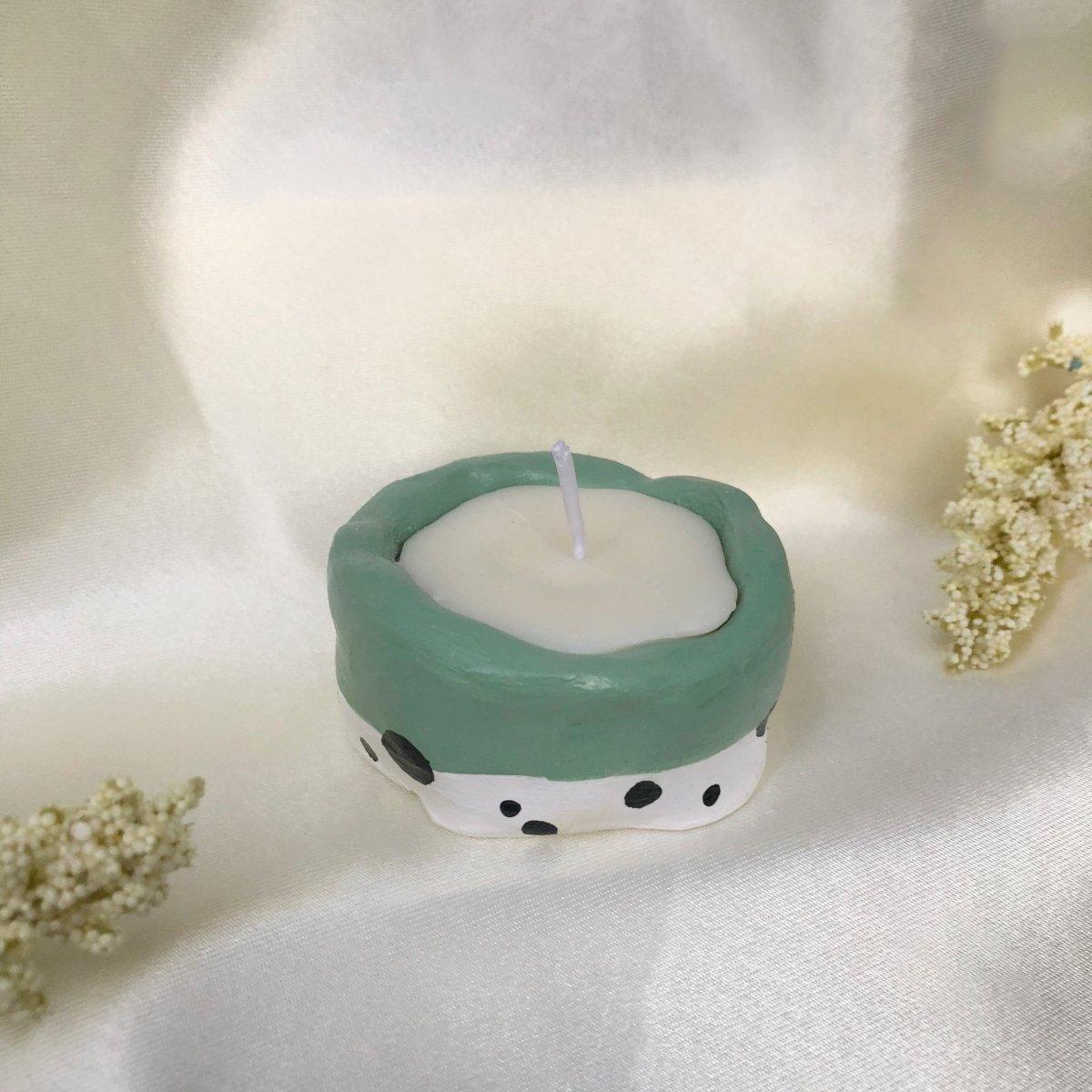 Bougies solo ou trio colorées - PadlockfrBougies