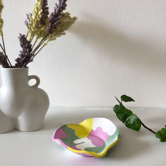 Coupelle vide poche colorée - PadlockfrArgiles