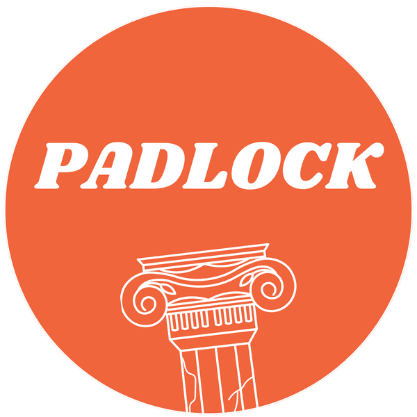 Logo orange padlockfr colonne grecque