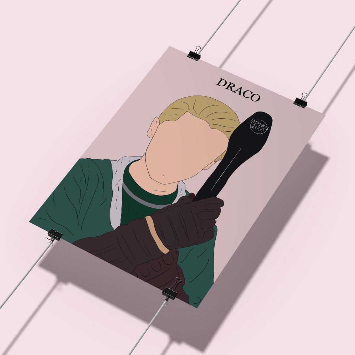 Affiche Draco Malfoy Harry Potter - PadlockfrAffiches