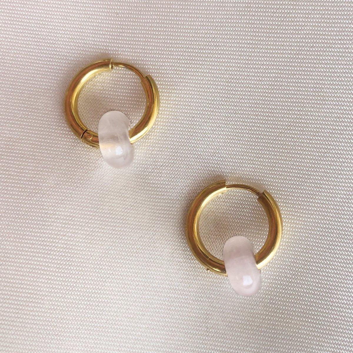 Boucles d’oreilles colorées - PadlockfrColliers-Bijoux