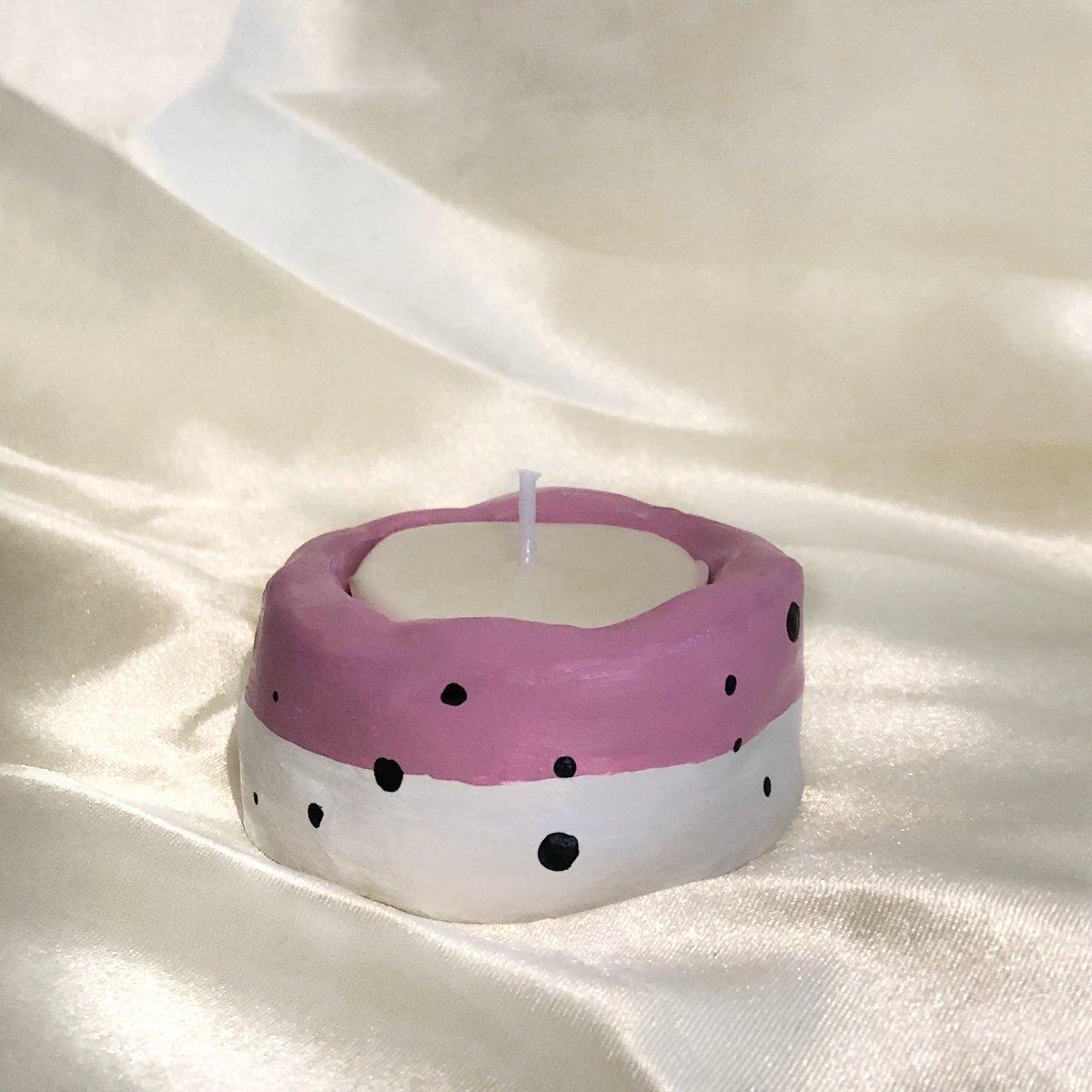 Bougies solo ou trio colorées - PadlockfrBougies