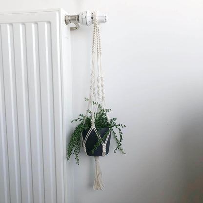 Suspension pour plantes en macramé - 3 branches - Padlockfr